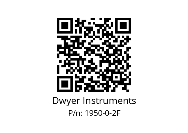   Dwyer Instruments 1950-0-2F