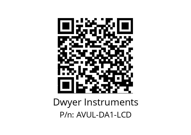   Dwyer Instruments AVUL-DA1-LCD