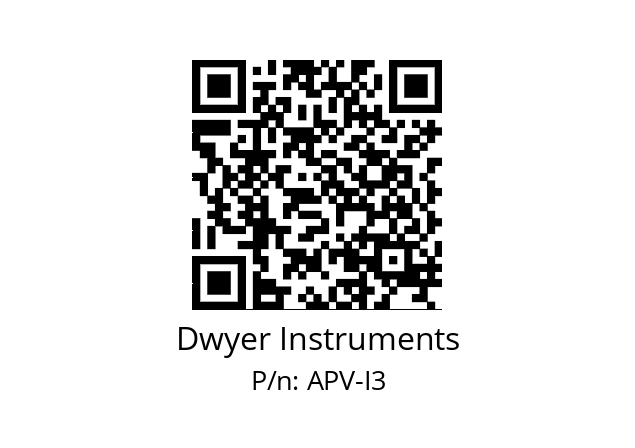   Dwyer Instruments APV-I3