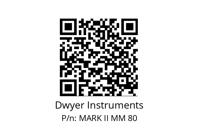   Dwyer Instruments MARK II MM 80