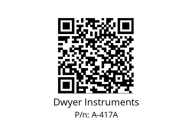   Dwyer Instruments A-417A