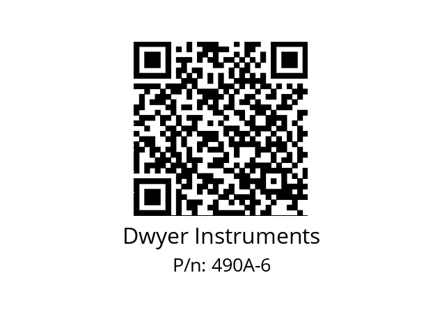   Dwyer Instruments 490A-6