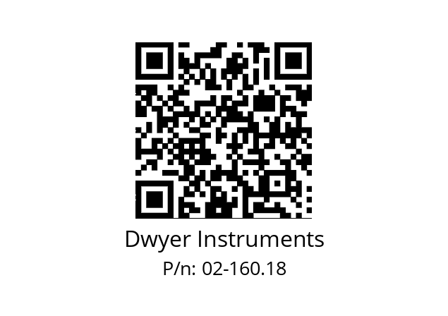   Dwyer Instruments 02-160.18