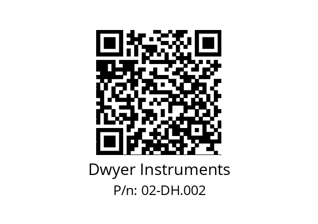   Dwyer Instruments 02-DH.002