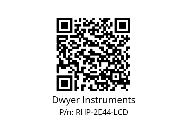   Dwyer Instruments RHP-2E44-LCD