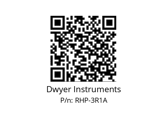   Dwyer Instruments RHP-3R1A