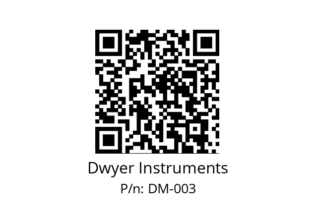   Dwyer Instruments DM-003