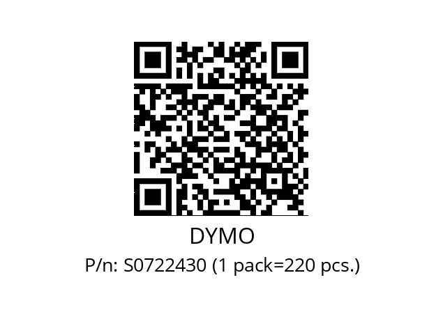   DYMO S0722430 (1 pack=220 pcs.)