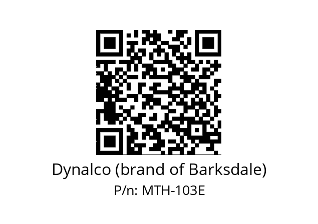   Dynalco (brand of Barksdale) MTH-103E