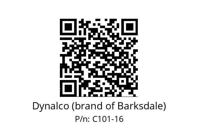   Dynalco (brand of Barksdale) C101-16