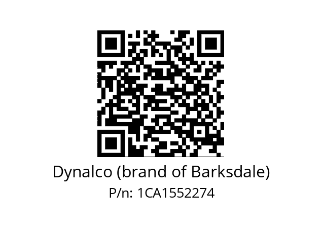   Dynalco (brand of Barksdale) 1CA1552274