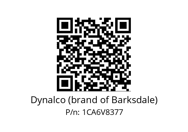   Dynalco (brand of Barksdale) 1CA6V8377