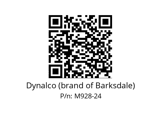   Dynalco (brand of Barksdale) M928-24