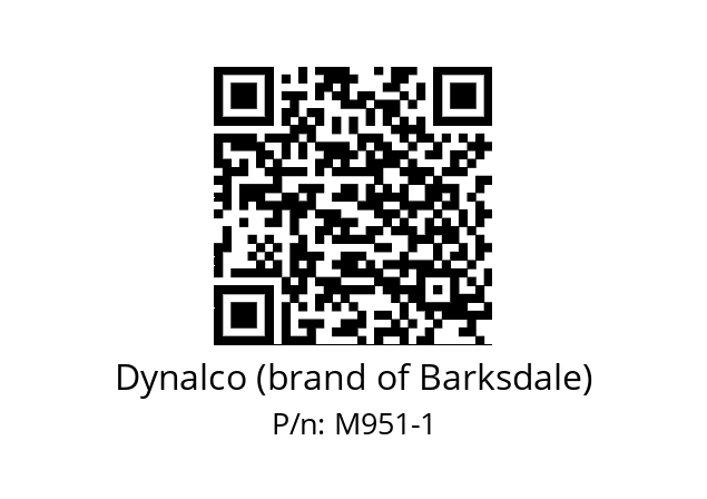   Dynalco (brand of Barksdale) M951-1