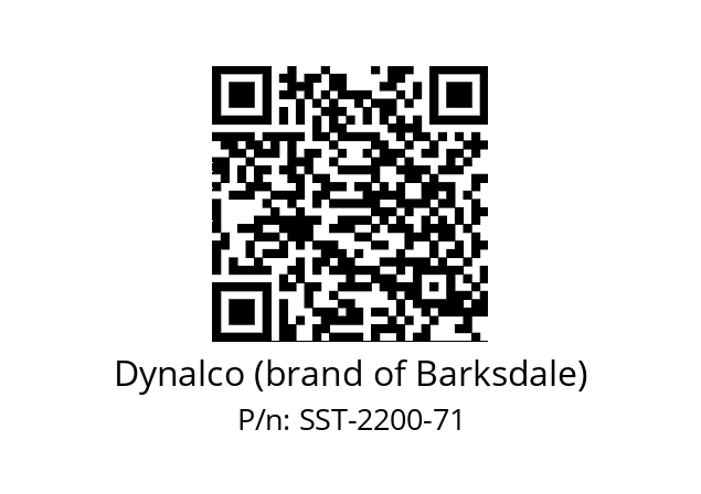   Dynalco (brand of Barksdale) SST-2200-71