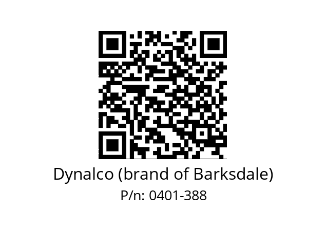   Dynalco (brand of Barksdale) 0401-388