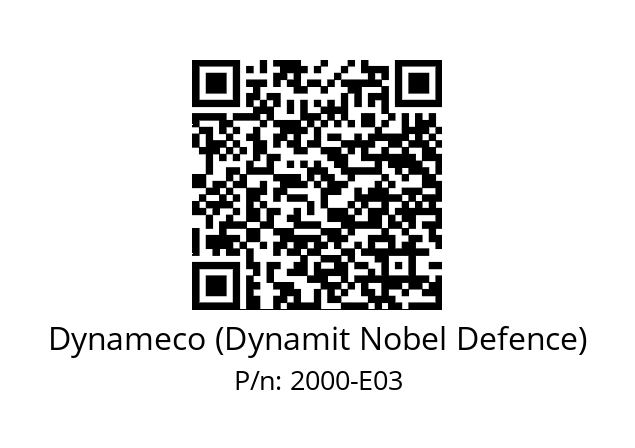   Dynameco (Dynamit Nobel Defence) 2000-E03