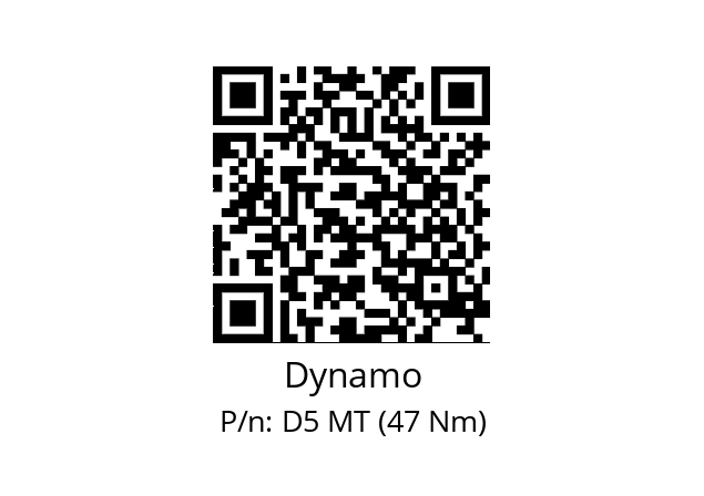   Dynamo D5 MT (47 Nm)