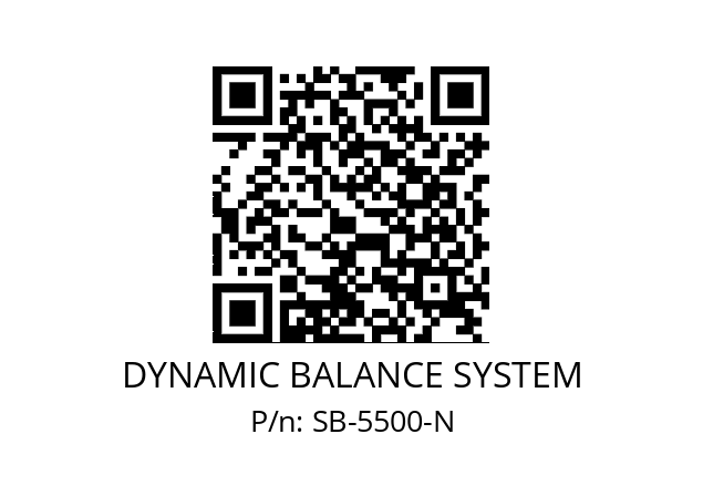   DYNAMIC BALANCE SYSTEM SB-5500-N