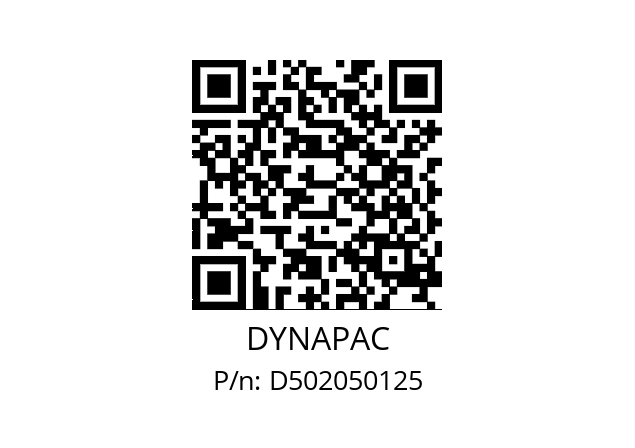   DYNAPAC D502050125