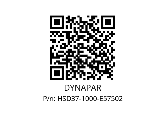   DYNAPAR HSD37-1000-E57502