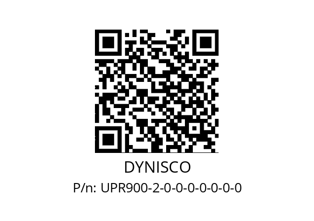   DYNISCO UPR900-2-0-0-0-0-0-0-0