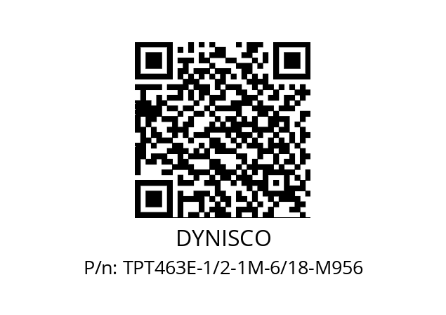   DYNISCO TPT463E-1/2-1M-6/18-M956