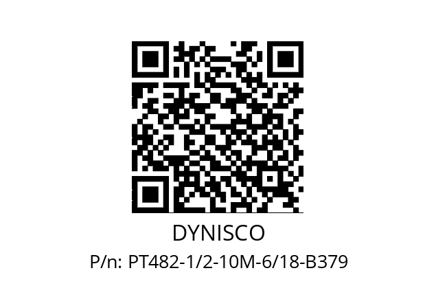   DYNISCO PT482-1/2-10M-6/18-B379