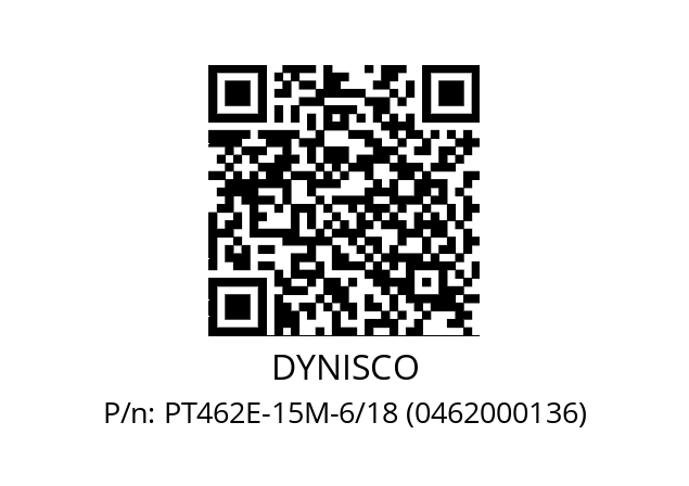   DYNISCO PT462E-15M-6/18 (0462000136)