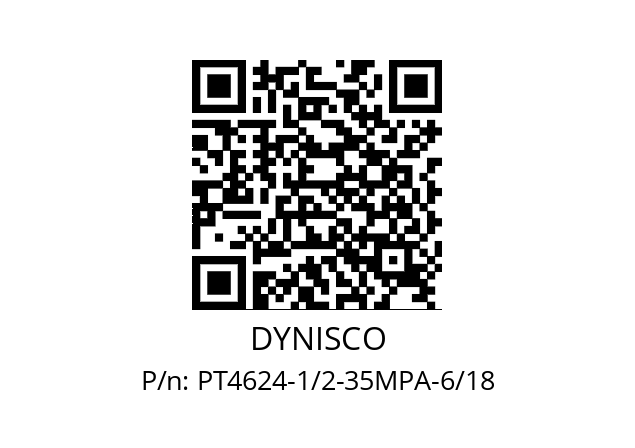   DYNISCO PT4624-1/2-35MPA-6/18