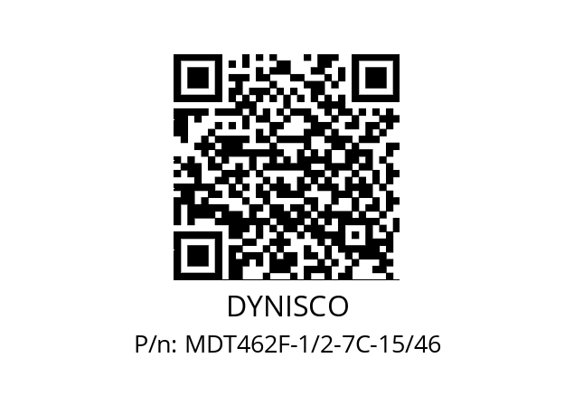   DYNISCO MDT462F-1/2-7C-15/46