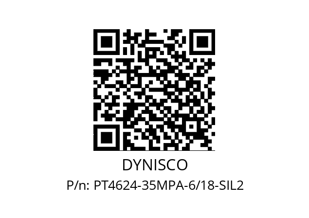   DYNISCO PT4624-35MPA-6/18-SIL2