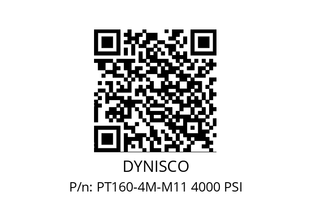   DYNISCO PT160-4M-M11 4000 PSI