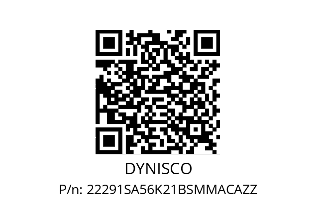   DYNISCO 22291SA56K21BSMMACAZZ