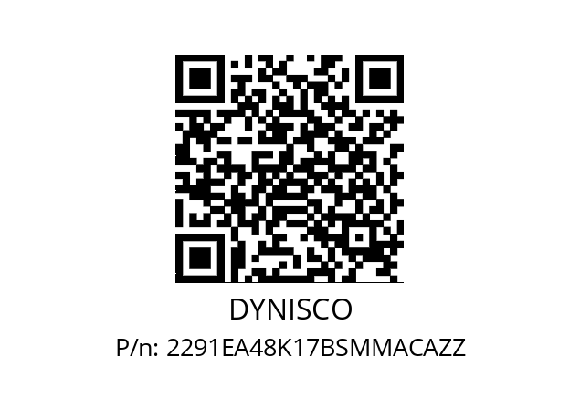   DYNISCO 2291EA48K17BSMMACAZZ