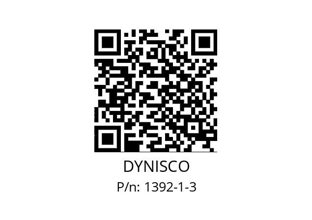   DYNISCO 1392-1-3