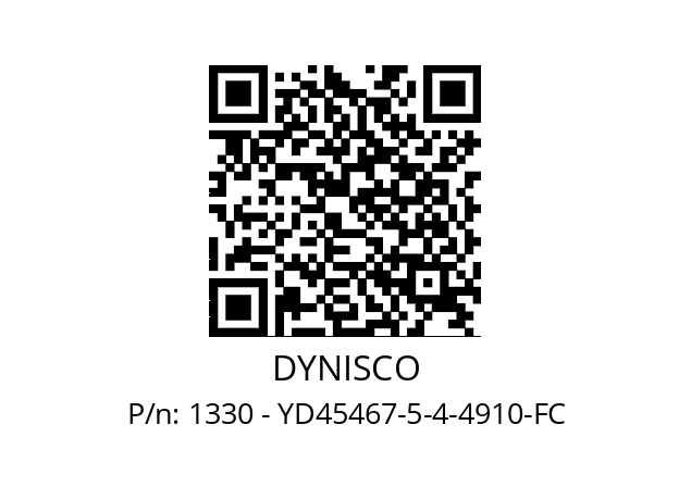   DYNISCO 1330 - YD45467-5-4-4910-FC