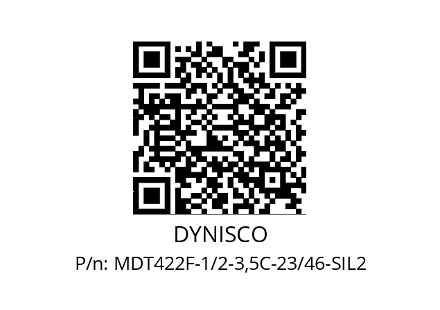   DYNISCO MDT422F-1/2-3,5C-23/46-SIL2