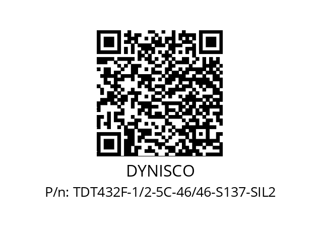   DYNISCO TDT432F-1/2-5C-46/46-S137-SIL2