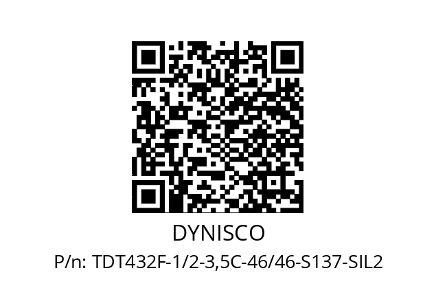   DYNISCO TDT432F-1/2-3,5C-46/46-S137-SIL2