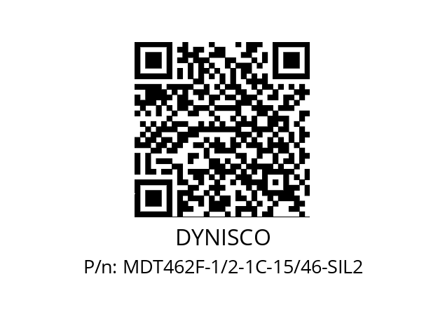   DYNISCO MDT462F-1/2-1C-15/46-SIL2