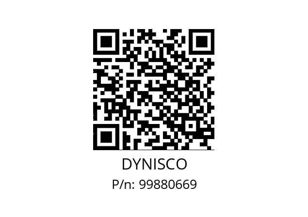   DYNISCO 99880669