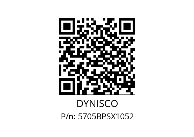   DYNISCO 5705BPSX1052