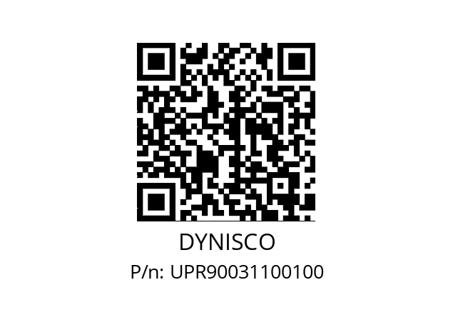   DYNISCO UPR90031100100