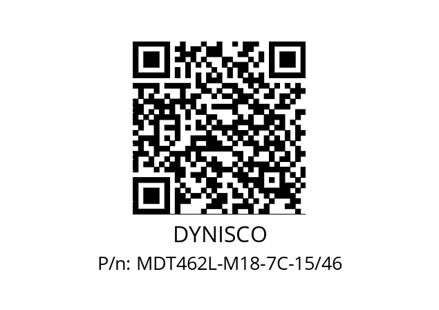   DYNISCO MDT462L-M18-7C-15/46