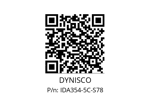   DYNISCO IDA354-5C-S78