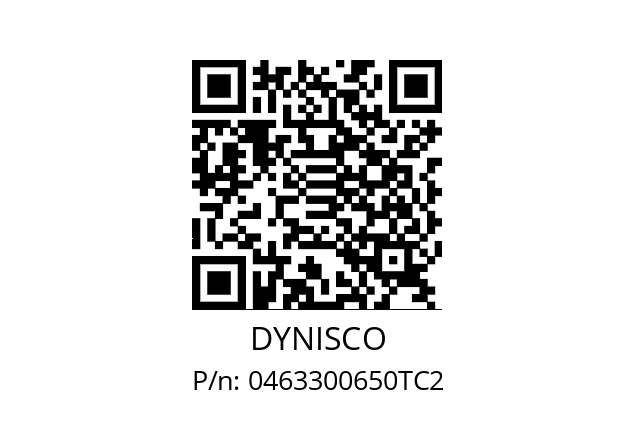   DYNISCO 0463300650TC2