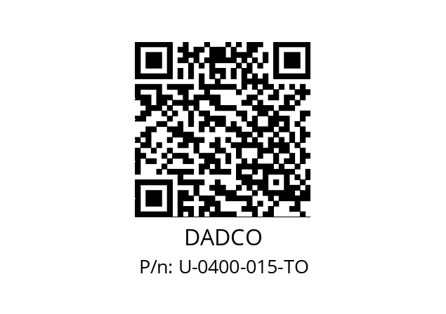   DADCO U-0400-015-TO