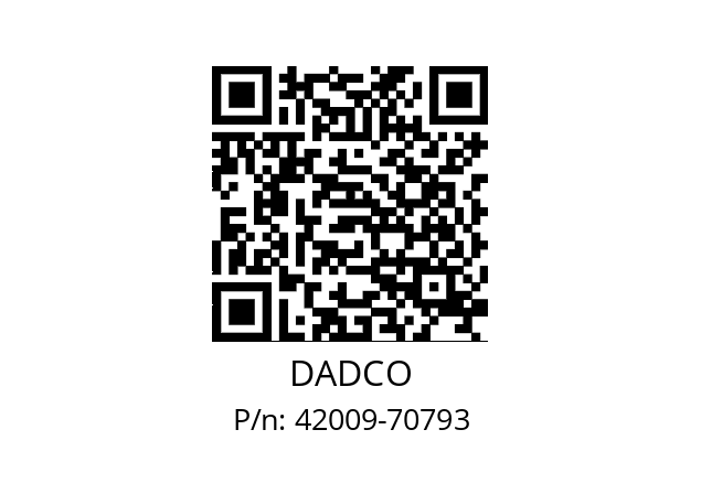   DADCO 42009-70793