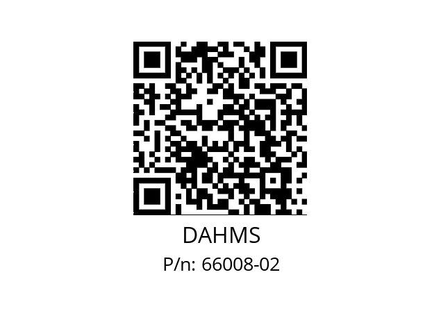   DAHMS 66008-02